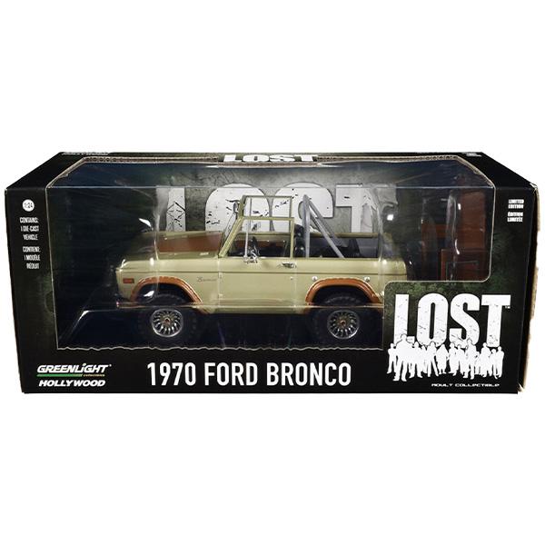 グリーンライト ロスト ミニカー 1/24 グリンライト LOST 1970 Ford