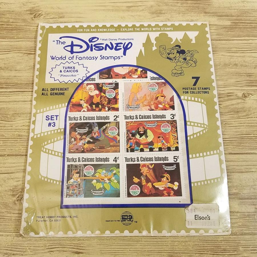 外国切手[ディズニー ピノキオ切手シート タークス・カイコス諸島 The
