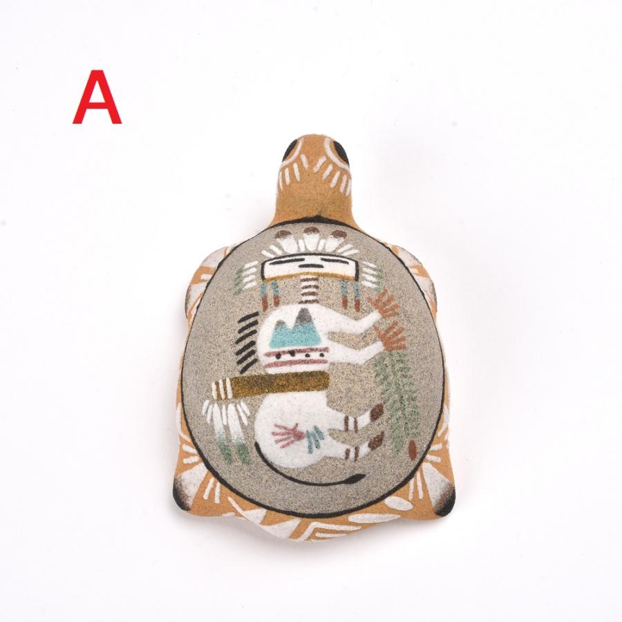 FUNNY公式ストア ナバホ族 サンドペンイント サンドアート タートル 亀