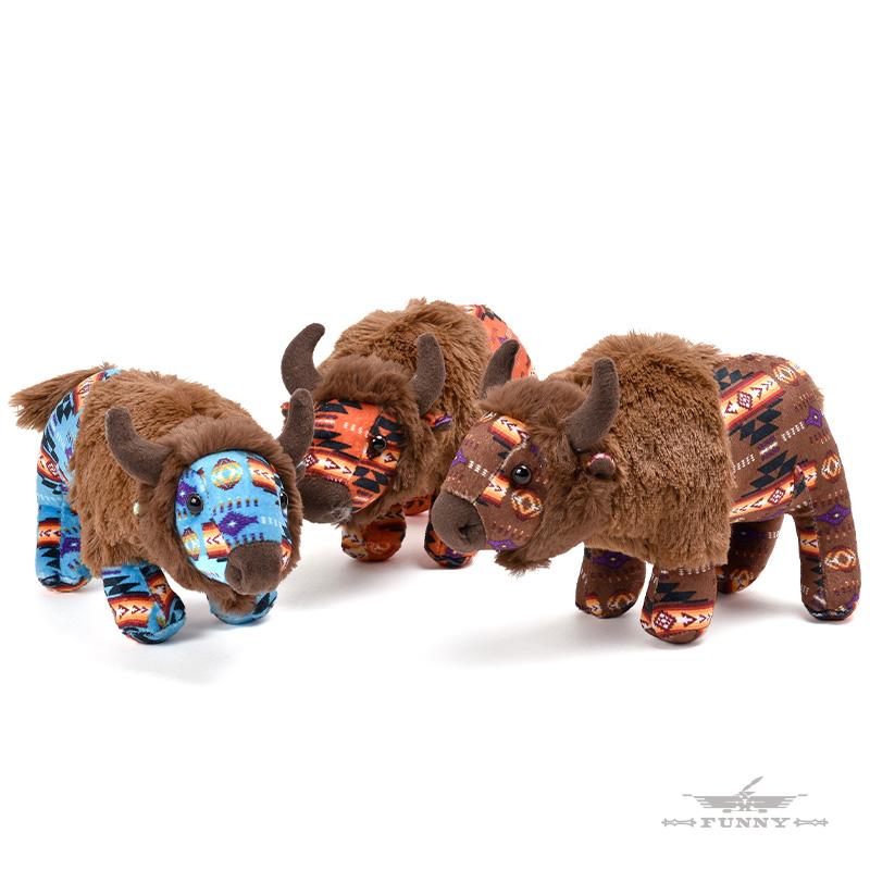FUNNY公式ストア NU TRENDZ Plush Toy Buffalo 人形 ぬいぐるみ 動物