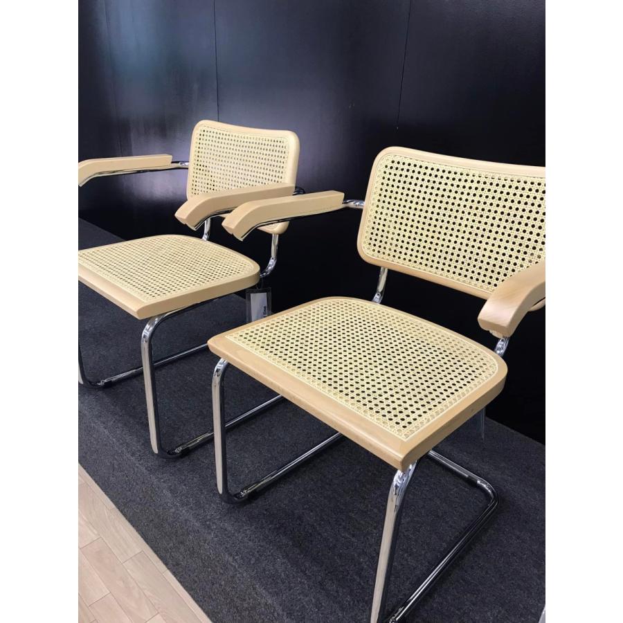 steel line チェスカチェア マルセル・ブロイヤー チェスカアーム