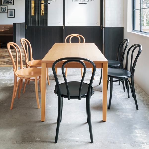 曲げ木の美しいフォルム ベントウッド 人気のチェア オルキス トー