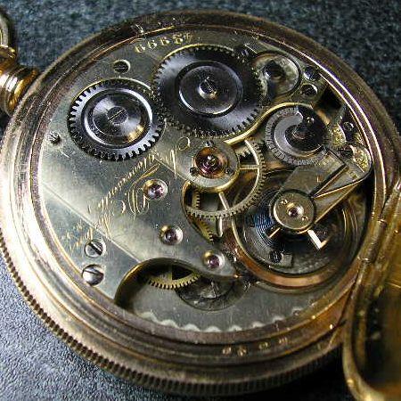 A.D.NORTON (by AGASSIZ)アンティーク手巻き懐中時計 : 古時計の館