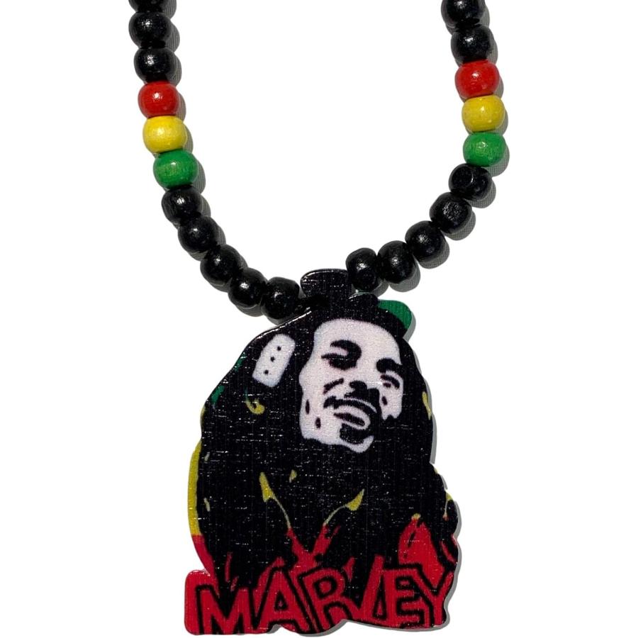 並行輸入品】ShopHaven レゲエネックレス ジャマイカウッドとビーズ