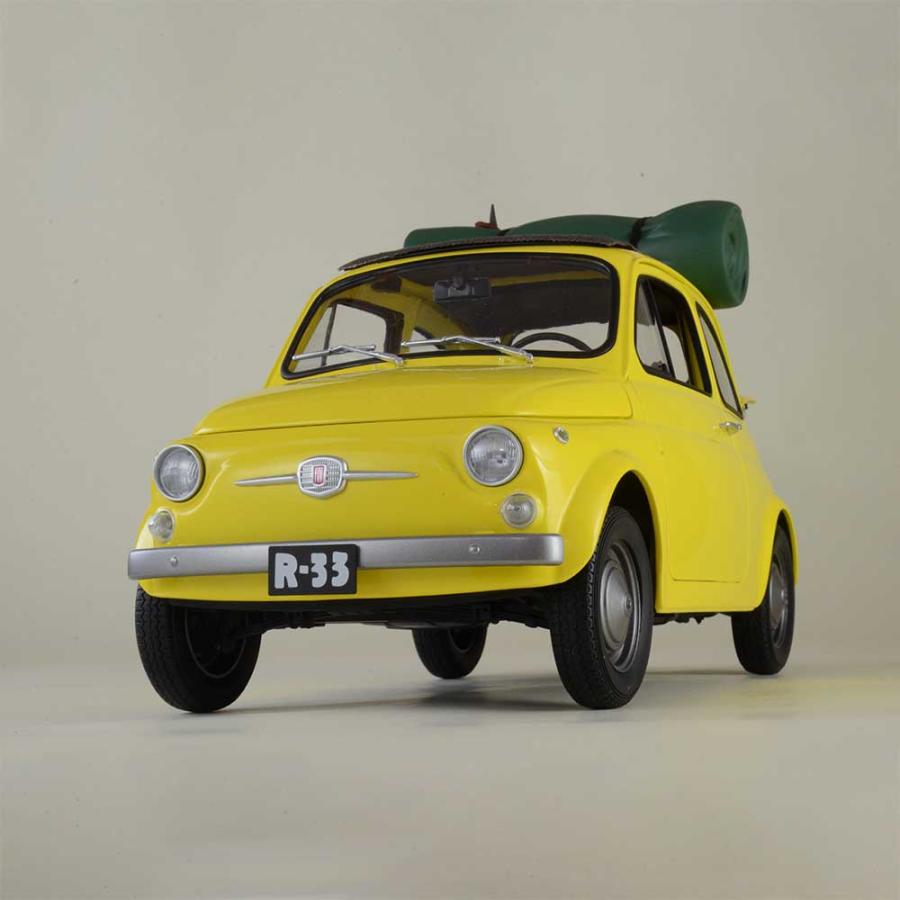 ルパン三世 カリオストロの城 FIAT 500 1/12 ダイキャスト製塗装済み