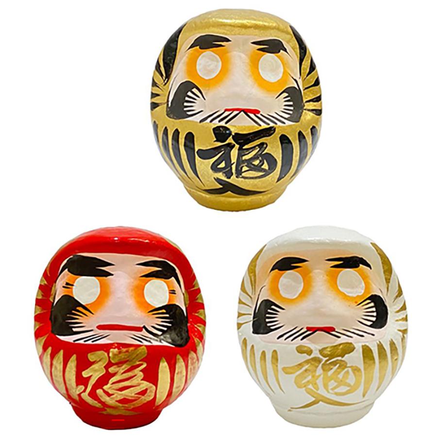 茂田だるま 開運 福だるま 3個セット 北海道/四国/九州・沖縄送料別