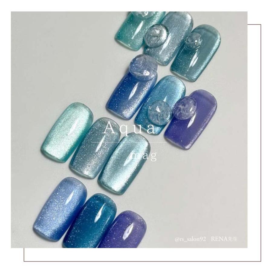 TOY's × INITY アクアマグ 7ml 6色セット T-AQ01~06 マグネットジェル