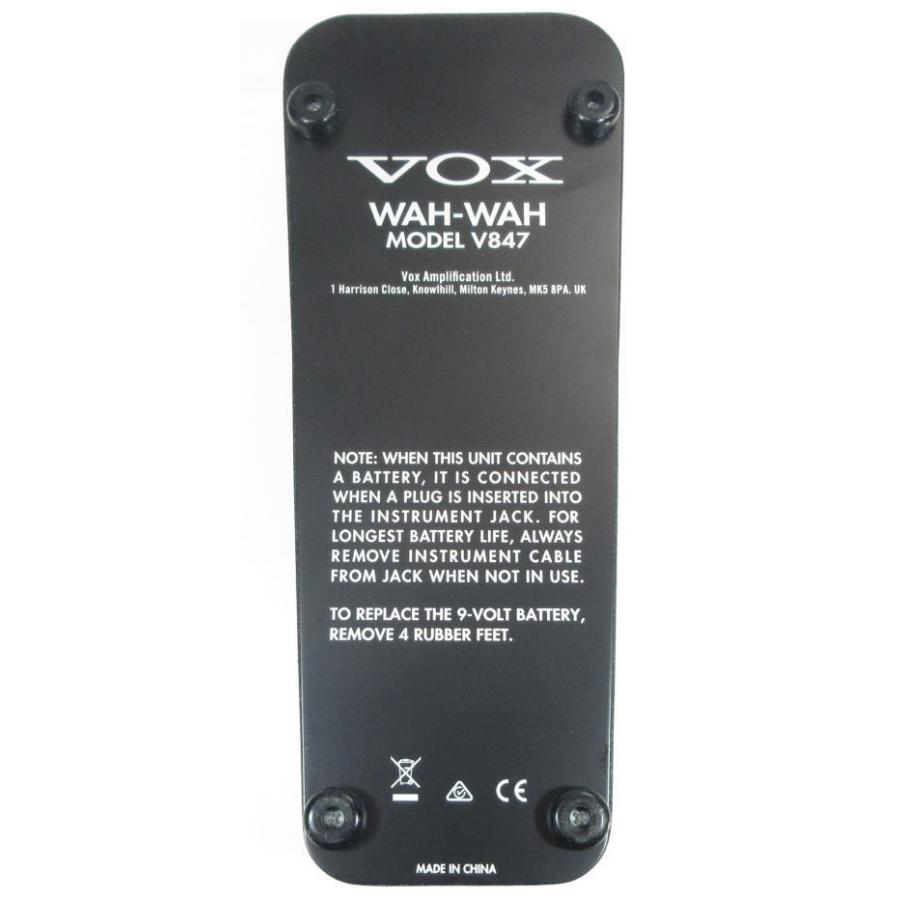 VOX 《※入荷しました。 在庫あります。》 VOX V847 Wah Pedal