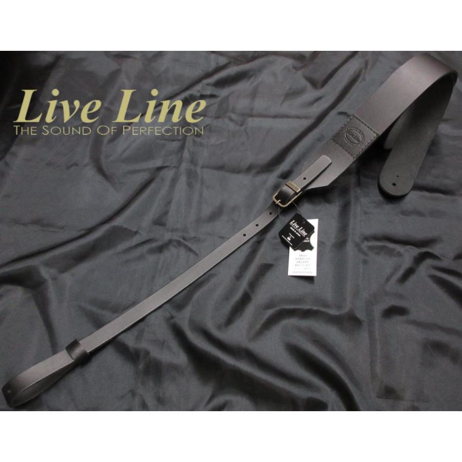 Live Line LA36BLK Made in Japan ライブライン 国産 レザー 本革