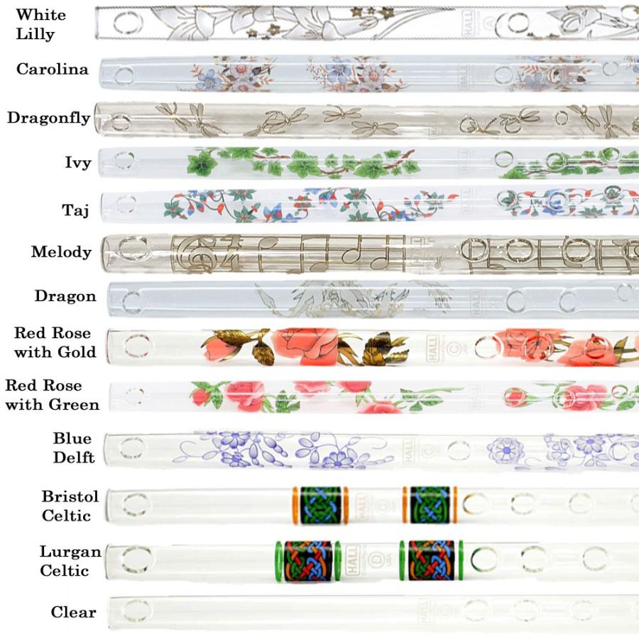 22日までポイントUP】HALL CRYSTAL Piccolo C クリスタルフルート 全長