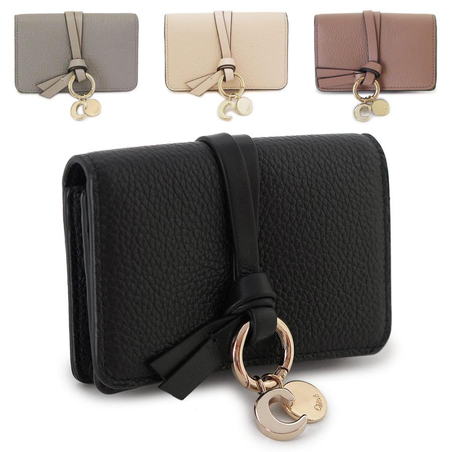 Chloe（クロエ） カードケース レディース ALPHABET CHC21WP015F57