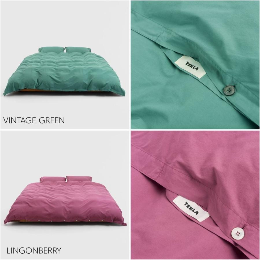TEKLA（テクラ） 正規販売店 掛け布団カバー ダブル 200×220 無地
