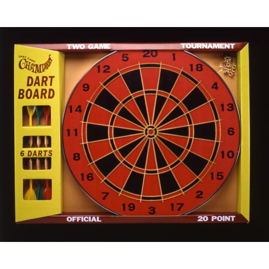 ダーツボード 昭和レトロでレアなクラフトハードダーツ セット