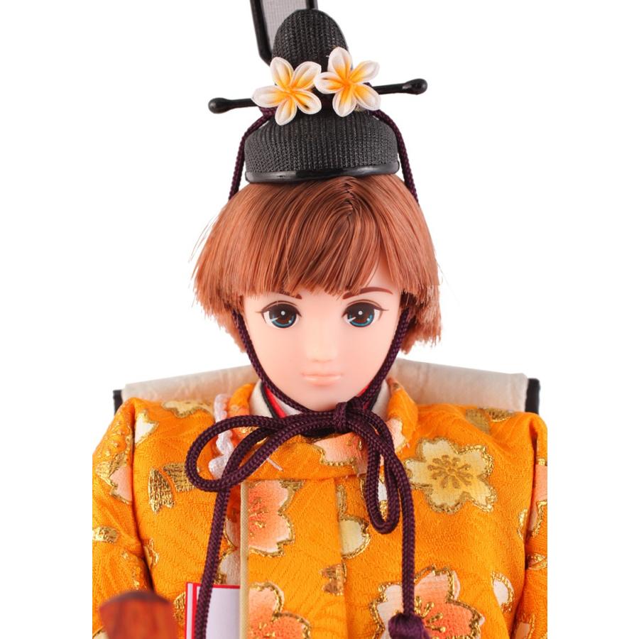 久月 雛人形 リカちゃん ひな人形 ケース飾り 立雛 親王飾り シリアル