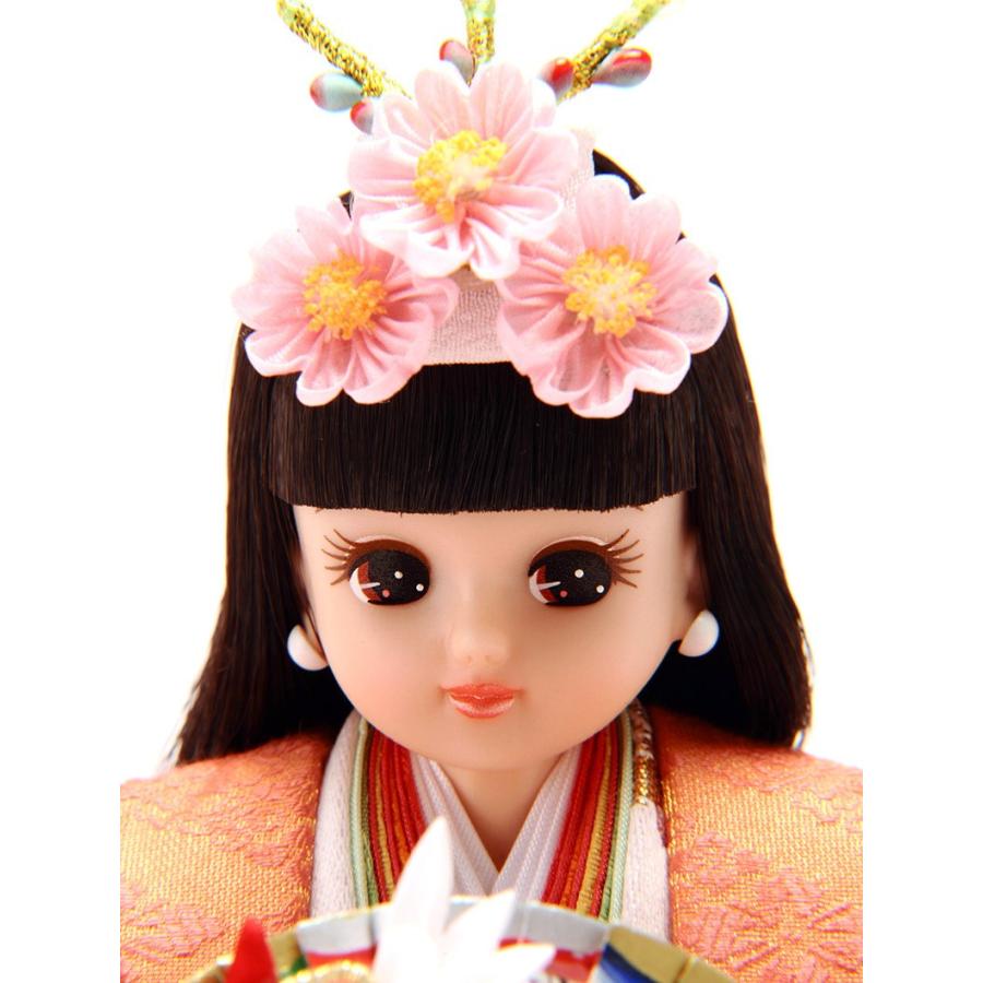 久月 雛人形 飾り方 特選 リカちゃん ひな人形 シリアル入 【リカ