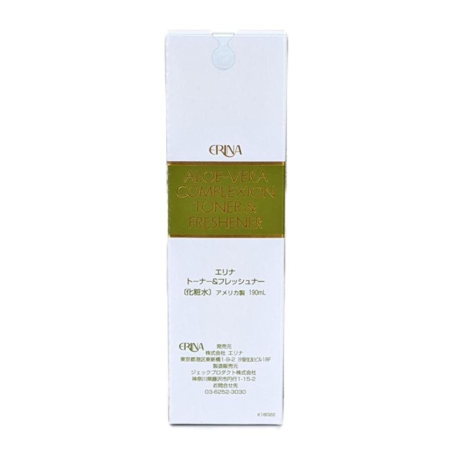 ERINA（エリナ） トーナー & フレッシュナー 化粧水 190ml エリナ