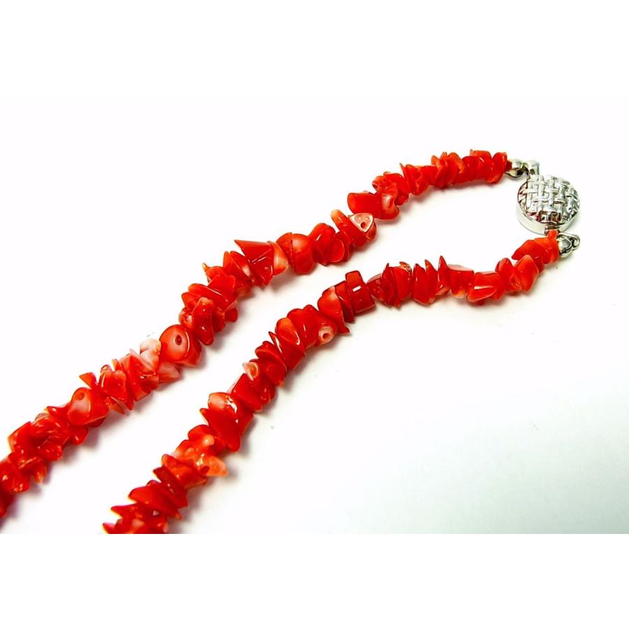 天然血赤色 紅珊瑚 ネックレス 53cm 卸価格でご奉仕 送料無料