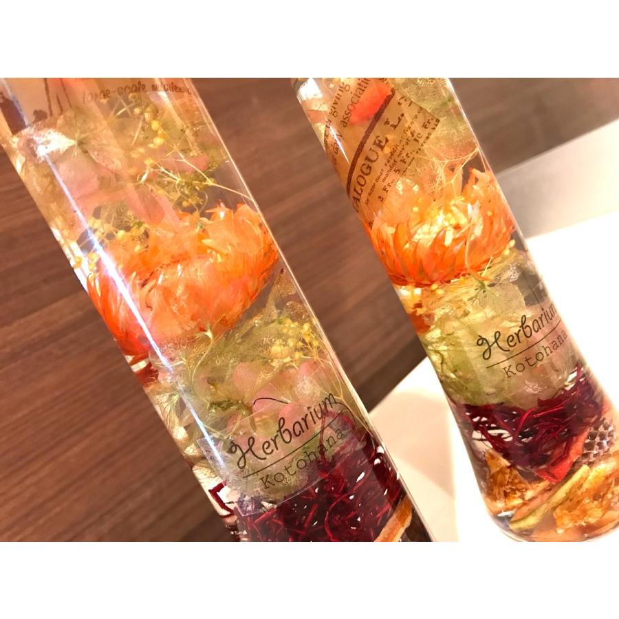 ハーバリウム オレンジ healing 小 hz023 : Kotohana - 通販 - Yahoo