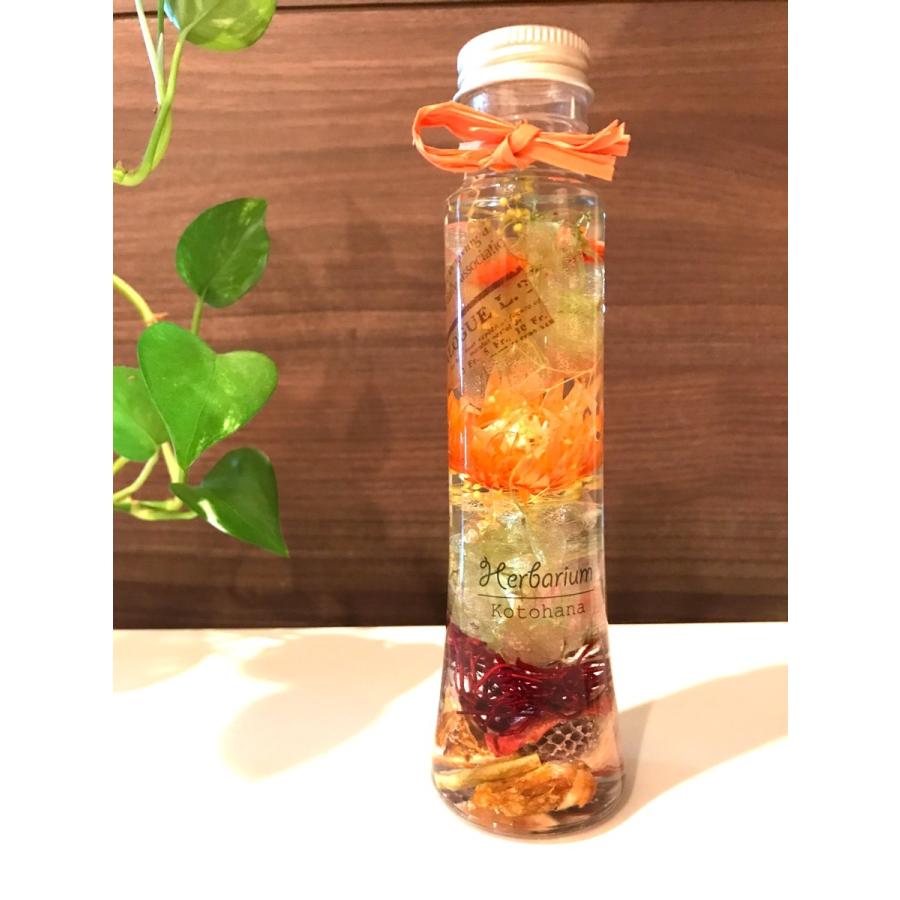 ハーバリウム オレンジ healing 小 hz023 : Kotohana - 通販 - Yahoo