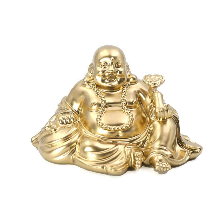 白陶磁器 選べる2色 布袋様置物 風水グッズ 布袋様招福布袋 高品質