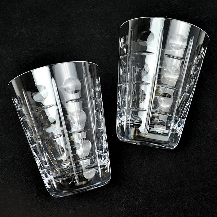 エキノックス Baccarat バカラ ロックグラス タンブラー グラス 2点