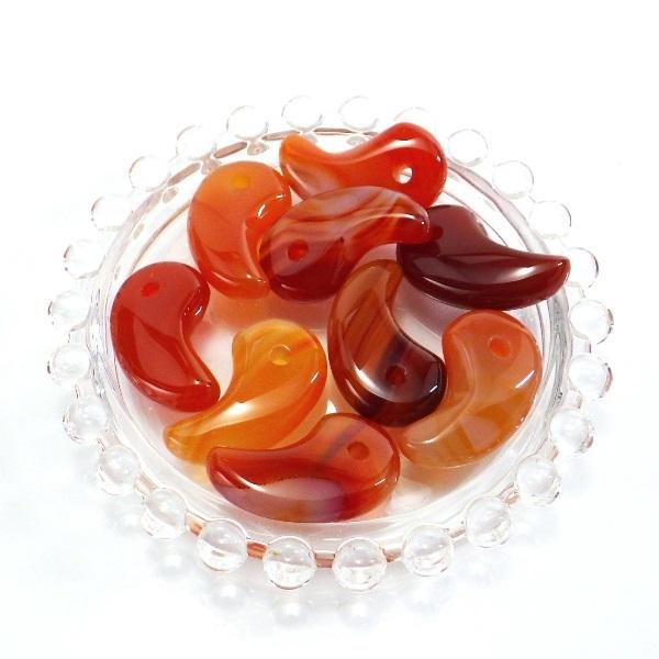 開運 勾玉 カーネリアン 石 お守り 天然石 パワーストーン 開運グッズ