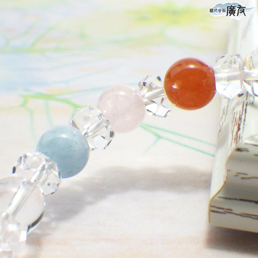 ローズクォーツ ブレスレット 恋愛運 パワーストーン 風水 お守り