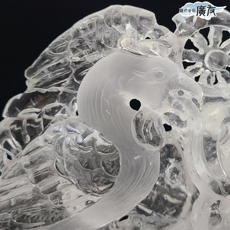 開運 龍の置物 龍 水晶 鳳凰 置物 龍彫刻 風水 玄関 パワーストーン