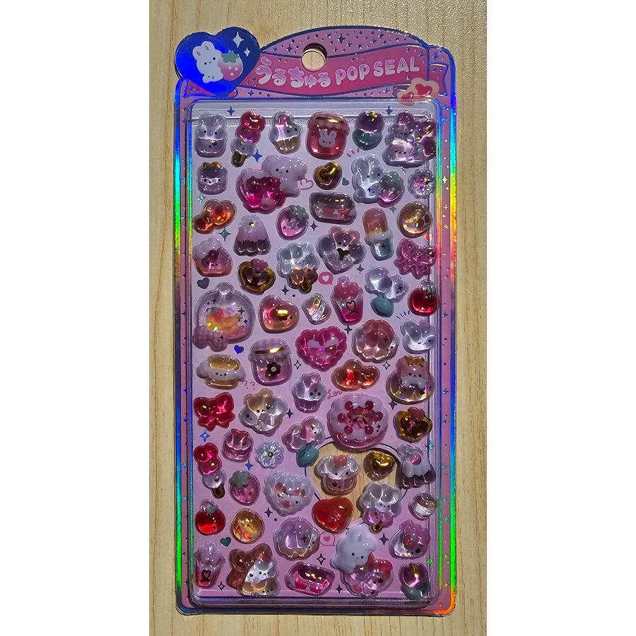 CRUX（クラックス） 2025年4月・クラックス うるちゅるPOPシール (白