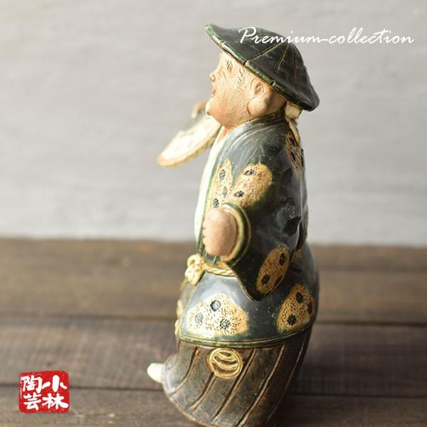 やきもの人形 福の神 織部釉 陶器製 曾風作 : 小林陶芸 - 通販 - Yahoo