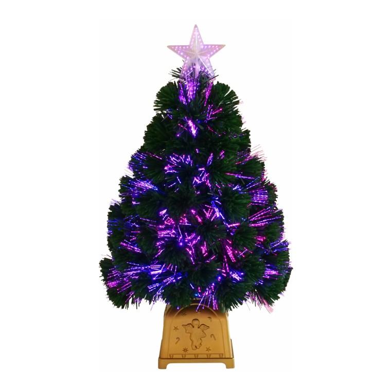 クリスマスファイバーツリー60cm グリーン クリスマスツリー