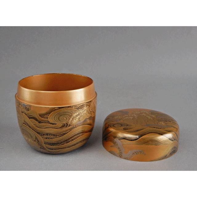 加賀蒔絵師 野村 大仙 鳴門 蒔絵 棗 : 古美術植松 - 通販 - Yahoo