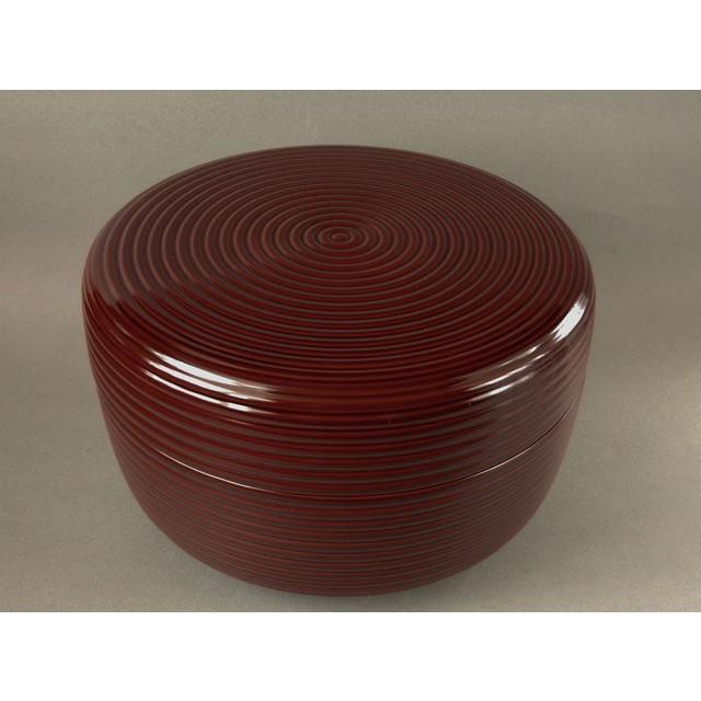 漆匠 川端近左造 青漆糸目丸菓子器 共箱 N 7044 【公式通販】