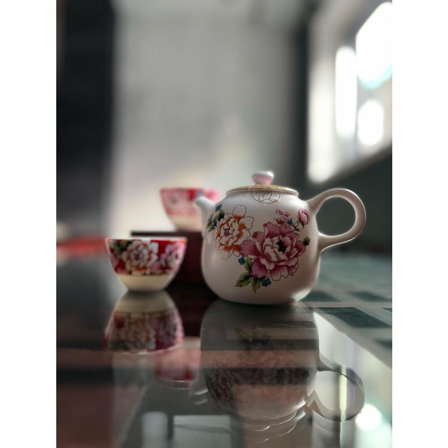 Eilong 花柄茶器セット : 台湾茶藝館 狐月庵 Yahoo!店 - 通販 - Yahoo