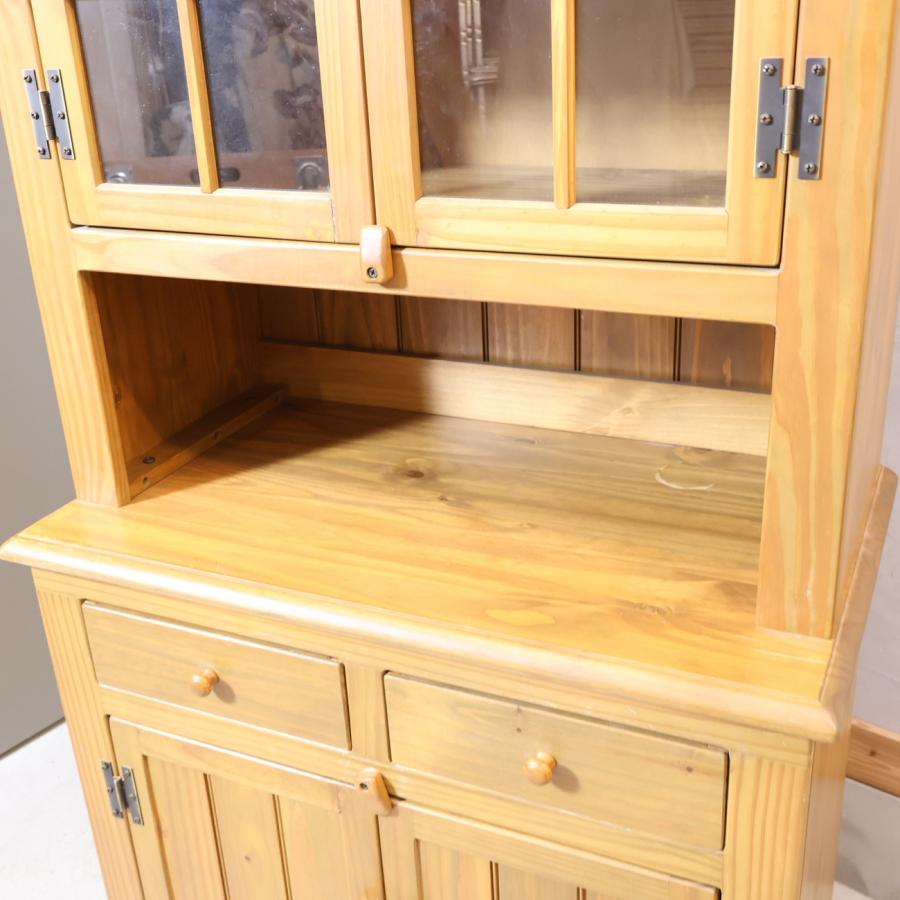 enfant アンファン パイン材 カップボード 食器棚 アメリカン