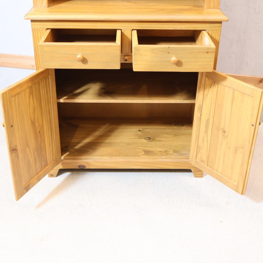 enfant アンファン パイン材 カップボード 食器棚 アメリカン