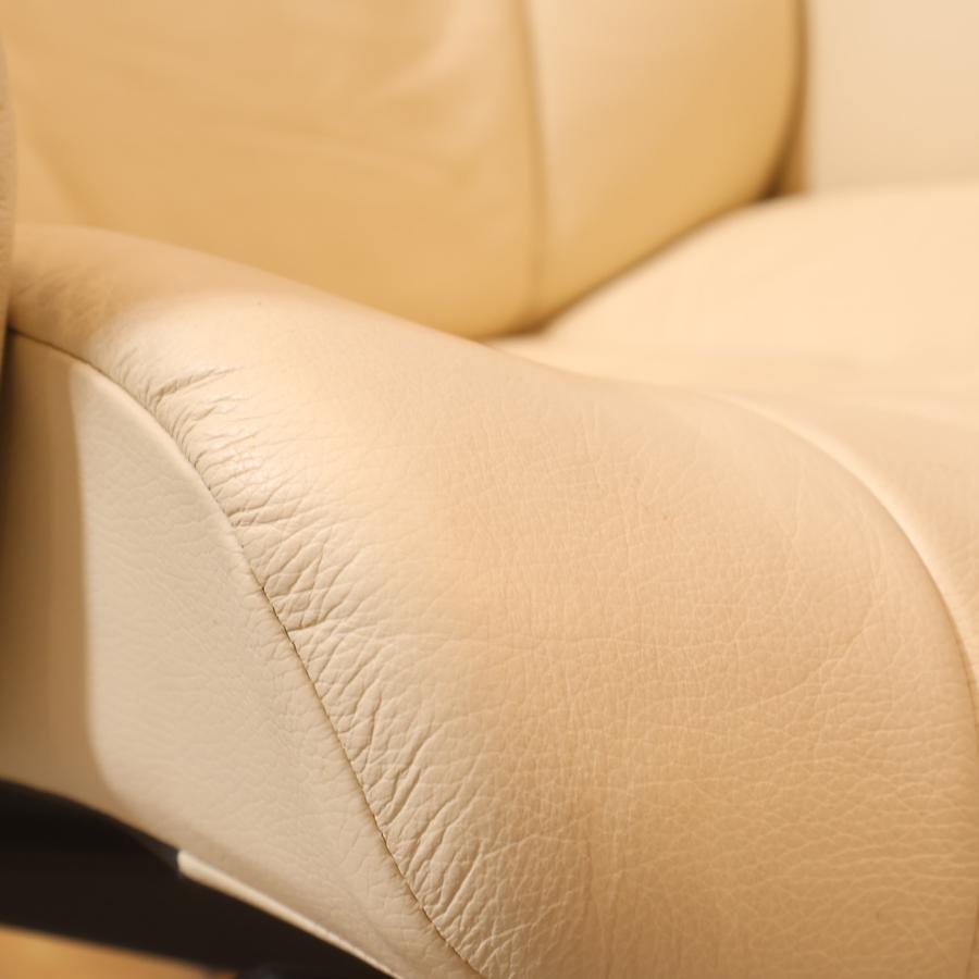 Hjellegjerde イエリアーダ 本革 リクライニングチェア オットマン 1P