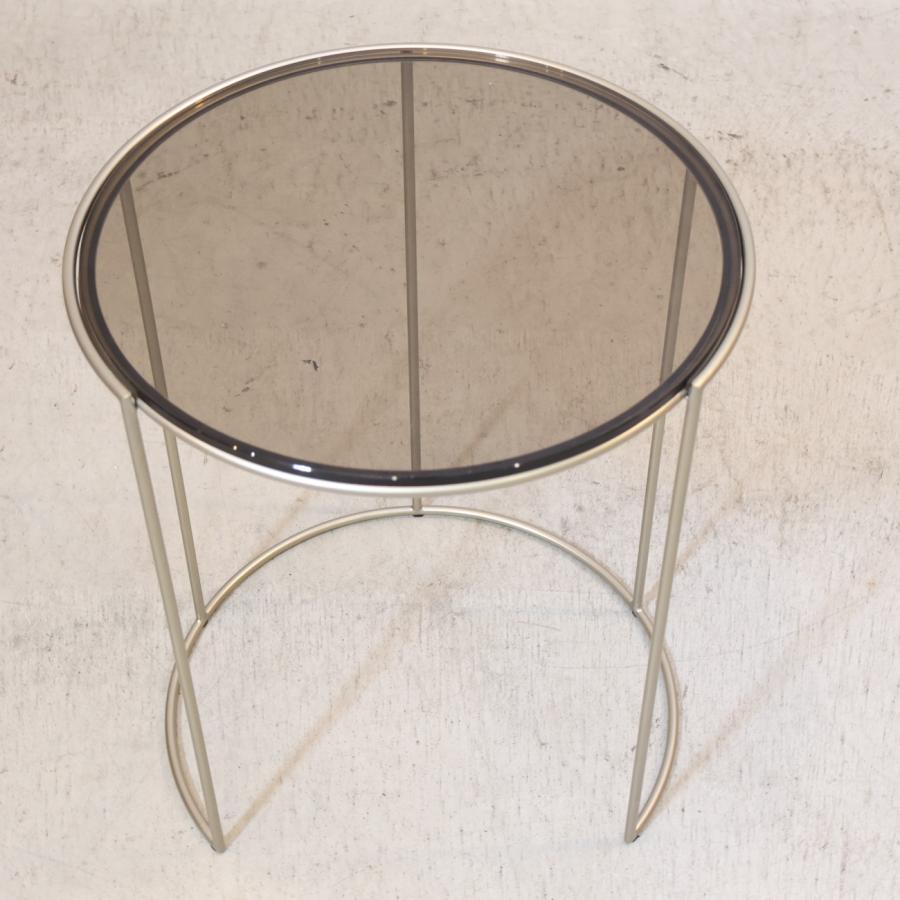 arflex アルフレックス CLIPS クリップス サイドテーブル 円形 ガラス