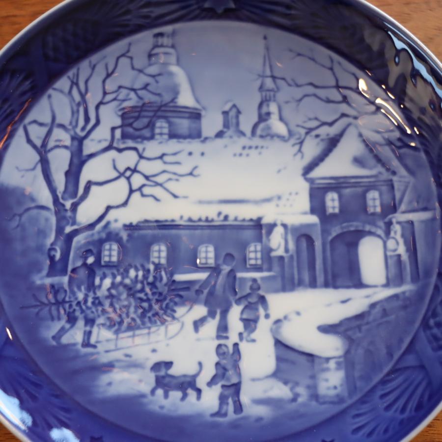 Royal Copenhagen ロイヤルコペンハーゲン クリスマスプレート 1995年