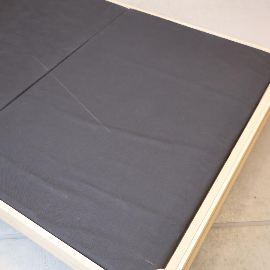 Francfranc フランフラン ミーテ アッシュ材 ダブルベッドフレーム