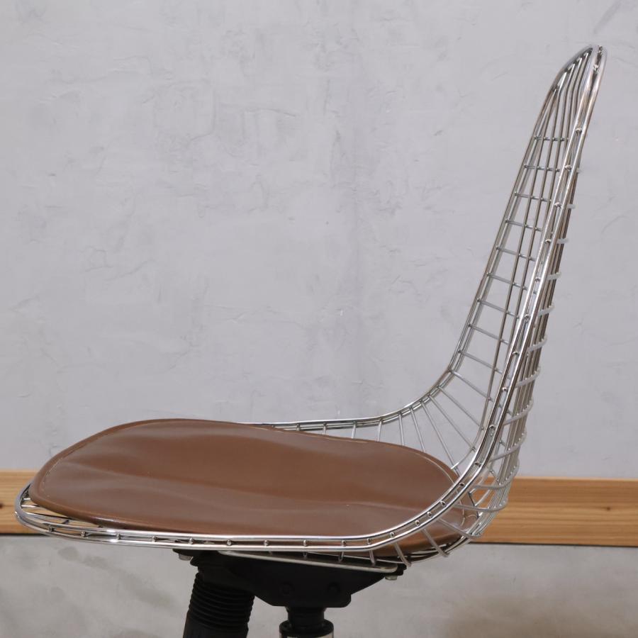 MODERNICA モダニカ Wire ワイヤーチェア クローム ローリングベース