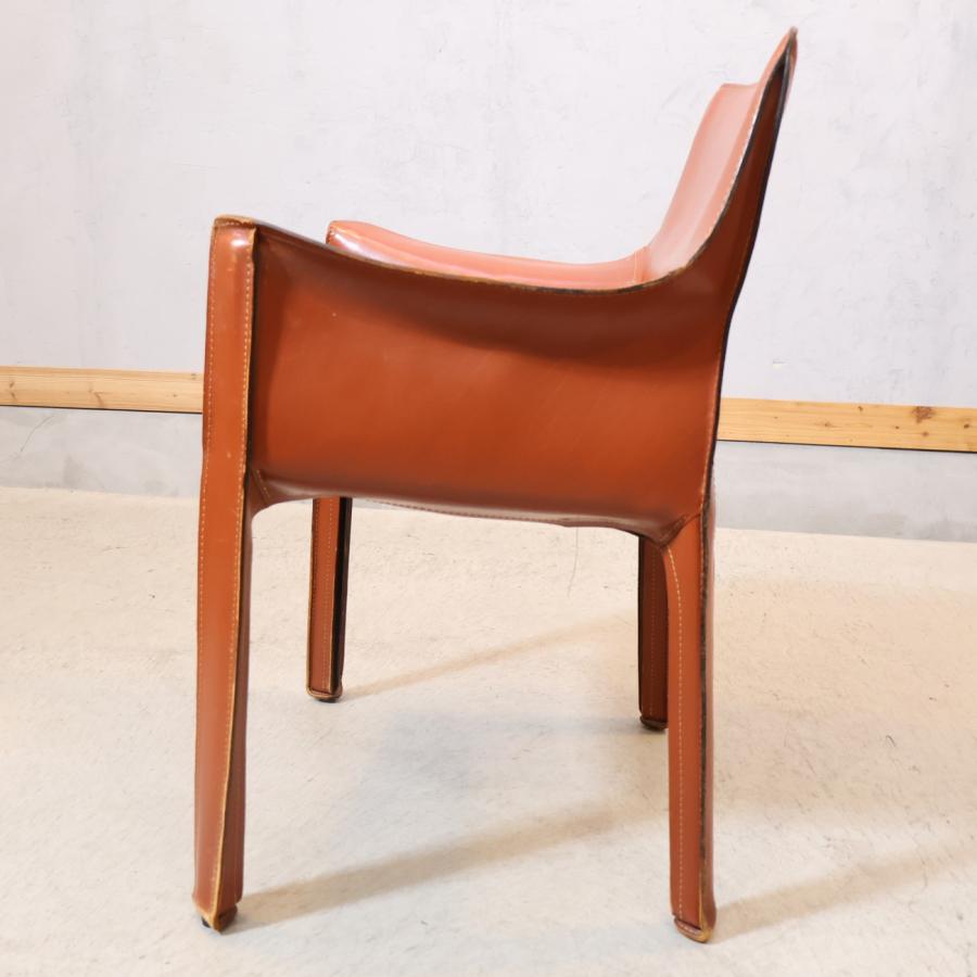 Cassina カッシーナ 413 CAB キャブ アームェア レザー 本革