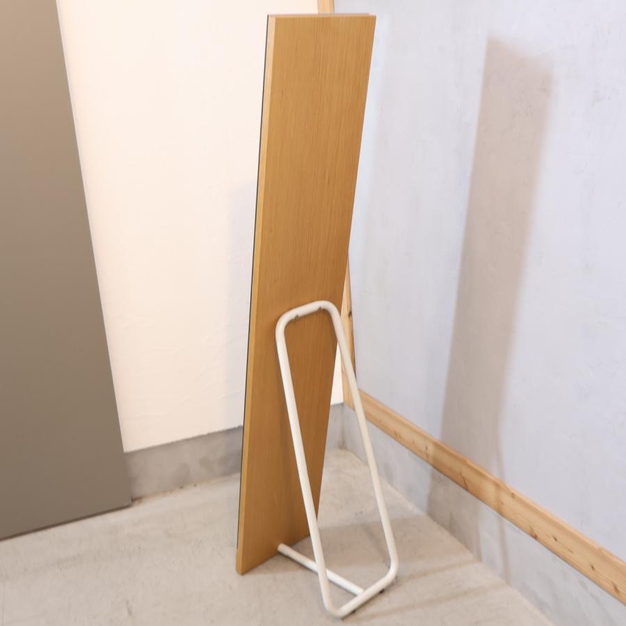 unico ウニコ GOOUT グート オーク材 スタンドミラー 姿見 全身鏡