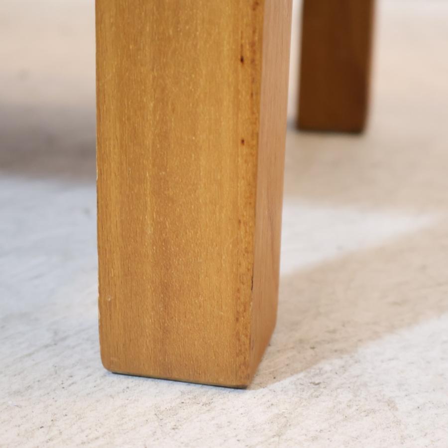 unico ウニコ BREATH ブレス チーク無垢材 2人掛けベンチ スツール