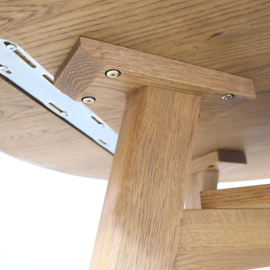 unico ウニコ ADDAY アディ オーク材 ダイニングテーブル 円形