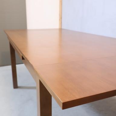無印良品 MUJI バーチ材 伸長式ダイニングテーブル エクステンション