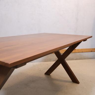 Francfrancフランフラン オクト ウォールナット材 ダイニングテーブル