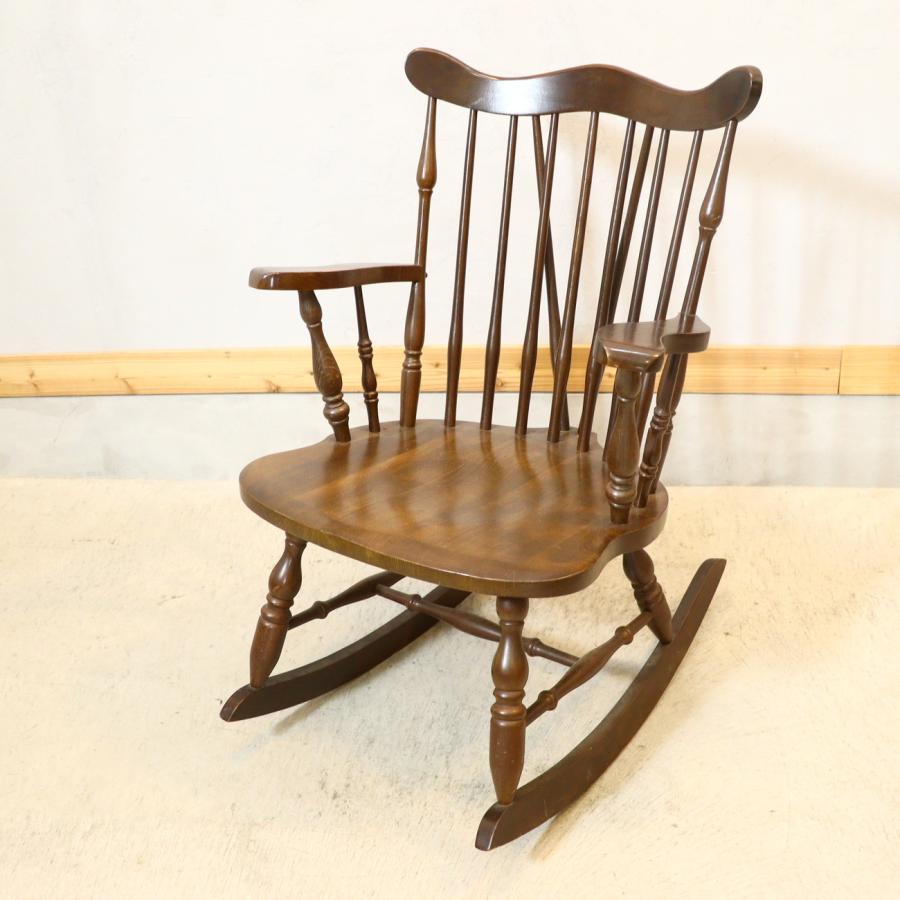 KASHIWA 柏木工 ロッキングチェア ウィンザーチェア ボウバック