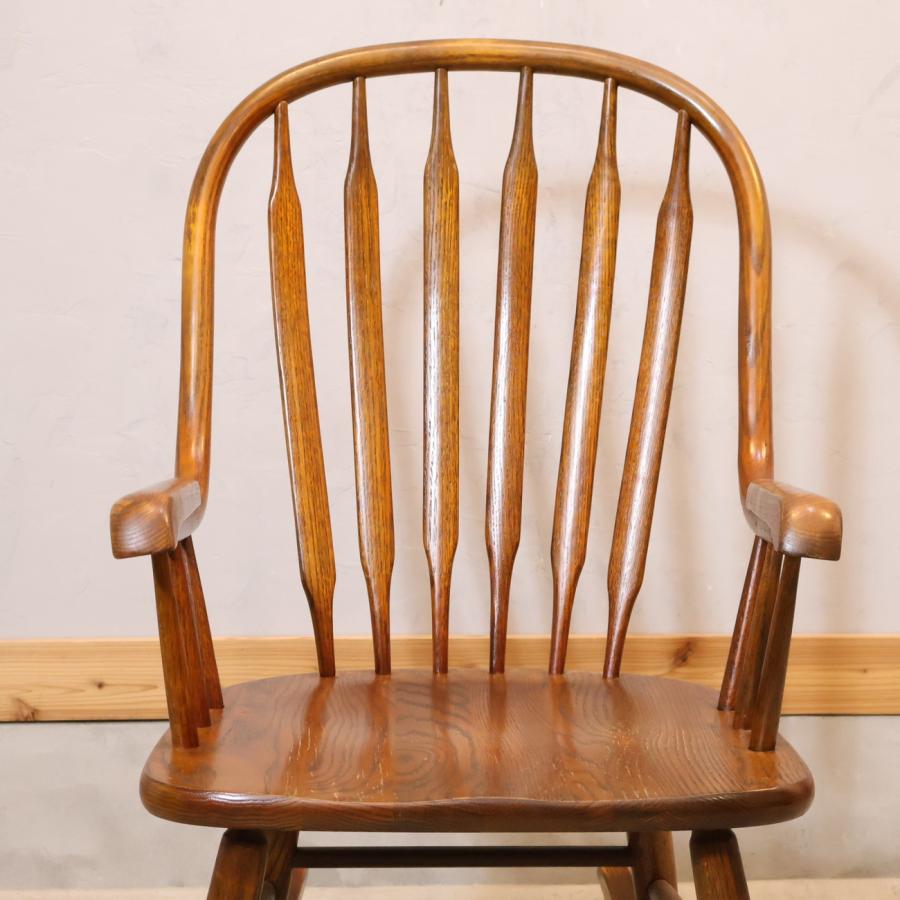 大塚家具 Shin Lee シンリー レッドオーク材 ロッキングチェア