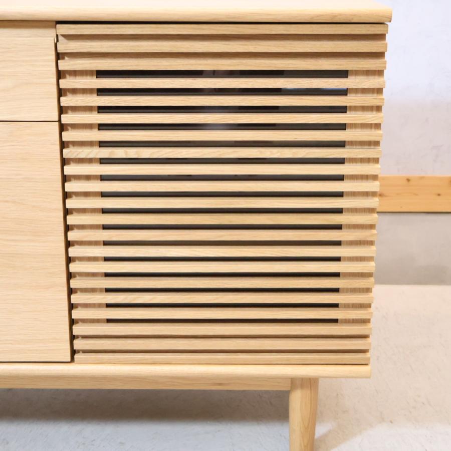 unico ウニコ SOLK ソルク オーク材 キャビネット サイドボード 収納